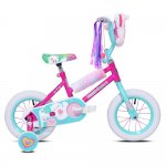 Kent 12 In. Furrr-Tastic Cat Girl's Bike, Pink and Blue