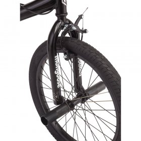 Mongoose BRAWLER Boys' Freestyle BMX Bike, 20" wheels, Black