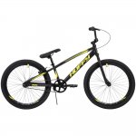 Huffy HX Cruiser 24-inch BMX Bike for Boys, Black/Yellow