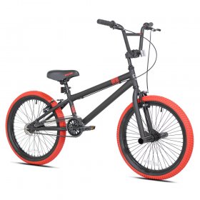 Kent 20" Dread Boy's BMX Bike, Black/Red