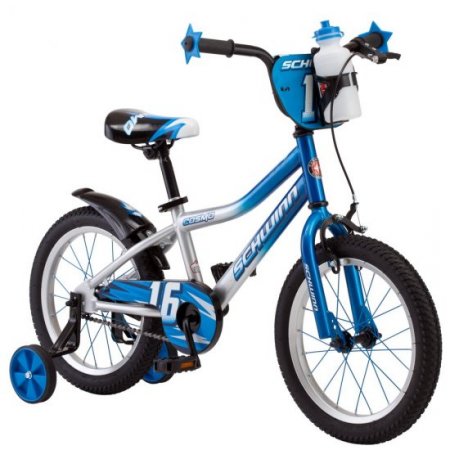 Schwinn Cosmo BMX Kids Bike, 16 in. Wheels, Single Speed, Boy's, Blue / Grey