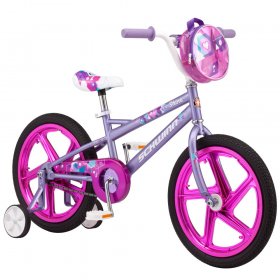 Schwinn Shine Girl's Sidewalk Bike, 18-inch Mag Wheels, Ages 5