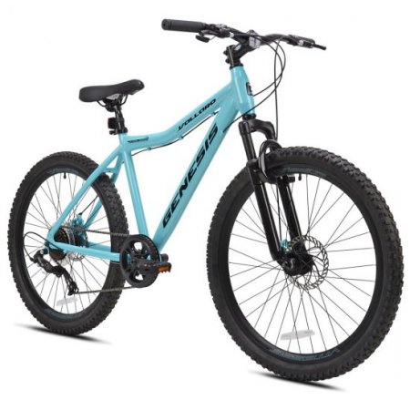 Genesis 26" Vallaro Women's Aluminum Mountain Bike, Light Blue