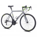 Genesis 700 C Saber Men's Aluminum Road Bike with 21 Speeds, Gray