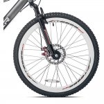 Kent Bicycles 26-inch Men's KZR Front Suspension Mountain Bike, Gray-black