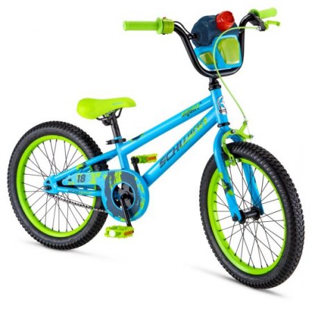 Schwinn Squirt Sidewalk Bike 18-inch wheels, blue / green