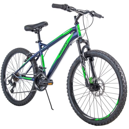 Huffy 24\" Nighthawk Boys\' Mountain Bike, Blue