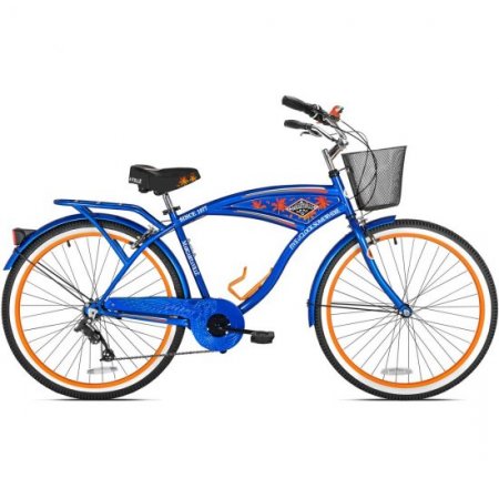 BCA 26" Margaritaville Multi-Speed Cruiser Men's Bike, Blue