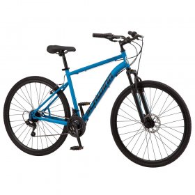 Schwinn Copeland Hybrid Bike, 21 Speeds, 700c Wheels, Blue