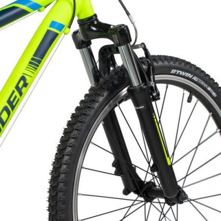 Decathlon Rockrider ST500, Mountain Bicycle, 24 In., Kids 4 Ft. 5 In. to 4 Ft. 11 In.