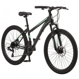 Schwinn Sidewinder Mountain Bike, 26-inch wheels, black/green