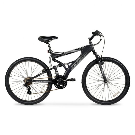 Hyper Bicycle 26\" Men\'s Havoc Mountain Bike, Black