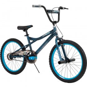 Huffy Kyro 20 In. BMX-Style Boys' Bike for Kids, Blue