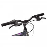 Mongoose Byte 20 in. MTB, 7 Speeds, Girls, Ages 6 +, Dark Grey Multi