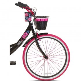 Susan G Komen 26" Women's Cruiser Bike, Black/Pink