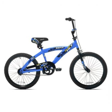 Kent 20" Full Tilt Kids Steel BMX Bike with Steel Rims & Freestyle Tires, Blue