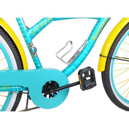 Margaritaville BCA 26 In. Multi-Speed Cruiser Women's Bike, Teal