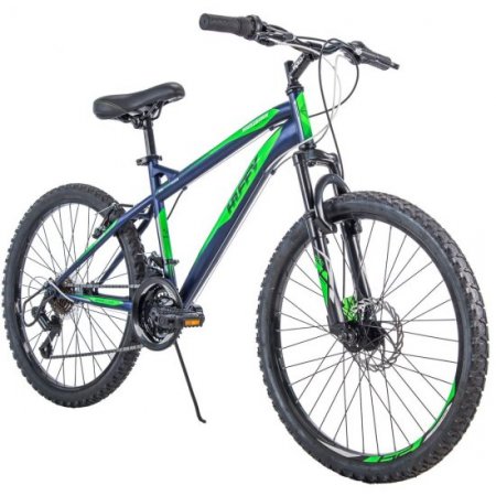 Huffy 24" Nighthawk Boys' Mountain Bike, Blue