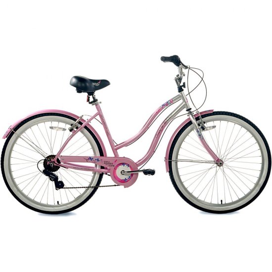 Susan G Komen 26\" Multi-Speed Cruiser Women\'s Bike, Pink