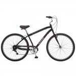 Schwinn Brookline cruiser bike, 27.5 inch wheel, 7 speeds, black